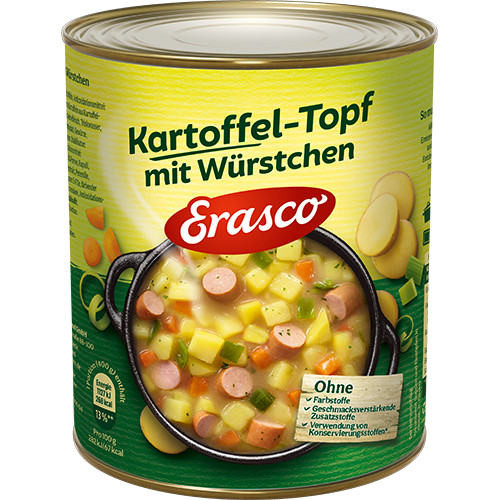 Erasco kartoffeltopf mit - kartoffeltopf,