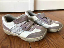 Swissies Halbschuhe weiß lila Größe 31