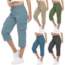 Plus Size Damen 3/4 Kurze Hose