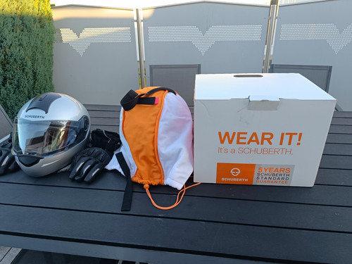 Zwei motorrad helme - zwei, (2)