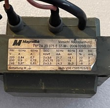 Magnetek TYP ZA 23 075 E 37-W- 2009.0260.037