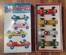 DDR Spielzeug / Blechspielzeug MSW - MSB Rennwagen Set "Gran Prix" OVP