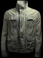 HENRY COTTON‘S Herren Designer Jacke Navy Grün Gr.L