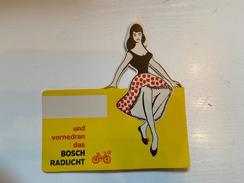 Werbeaufsteller bosch 50er - ,, bosch,