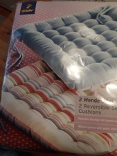 2 Wende-Sitzkissen von