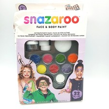 Snazaroo Make up Set Party Gesicht Schminke Kreativ Farben für Karneval Fasching