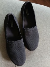 Skechers Damen Ballerina / Slipper schwarz 41