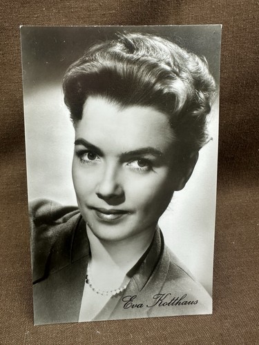Ddr autogrammkarte eva - ,