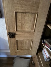 antike Anrichte Eiche massiv hell