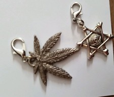 Charm Modeschmuck Gothic  und Hanf