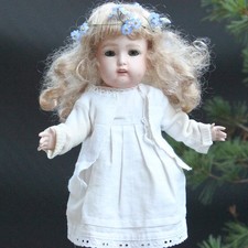 Antikes Puppenkleid 1910j m Unterrock Jacke Haube für 30 cm Käthe Kruse Puppe