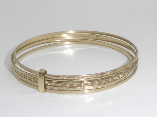 Armreif rund 333 gold - armreif,
