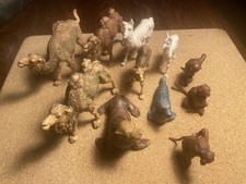 VEB PLAHO: Tiere, Kamel, Dromedar, Seelöwe, Seehund, Marolin, 11 Tiere 1:32, DDR