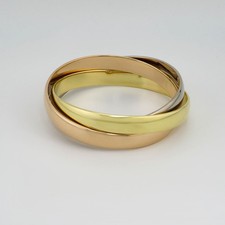 Cartier Trinity Armreif Extragrosses Modell Vintage in 750/18K Gold Gr. 19