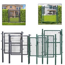 Gartentür Grün Anthrazit