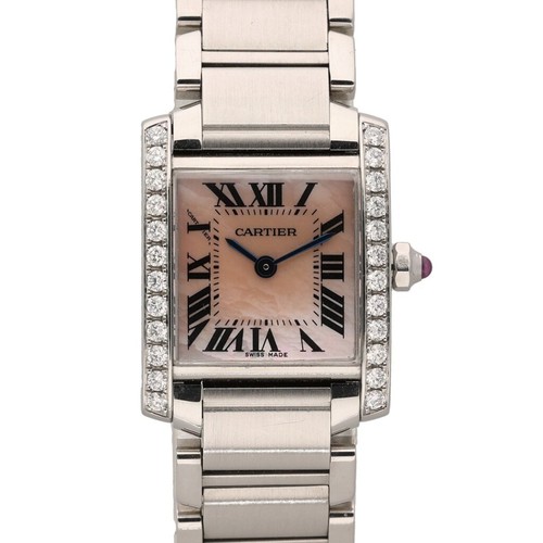Cartier tank francaise 2384 - cartier,