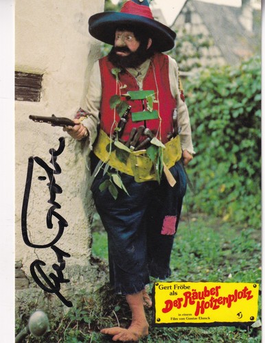 Autogramm gert fröbe - autogramm,