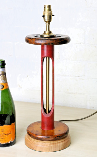 Tischlampe große holzlampe - große,