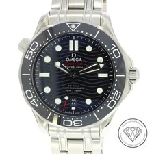 Wert 6.500,- Omega Seamaster Diver 300M Stahl 42mm Automatik Uhr Full Set xxyy