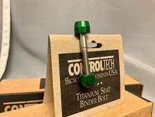 Vintage NOS original Controltech USA TITANIUM SEAT BINDER BOLT rare green color