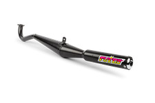 Auspuff Tecno schwarz Puch