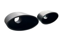 2x Endrohre Blenden für Audi