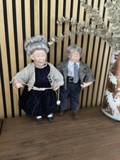 Porzellan Puppen,Oma und Opa