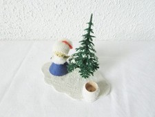 alter DDR Kerzenhalter Weihnachtsfigur Engel Weihnachten Deko (E3)