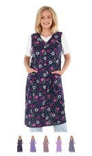 Knopfkittel Baumwolle bunt