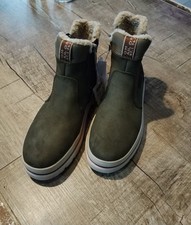 Winterstiefel von TOM TAYLOR Gr. 37 Damen Olive Grün Neu mit Etikett