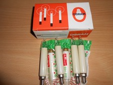 Schaftkerzen für Lichterkette oder Schwibbogen