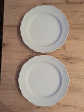 Hutschenreuther Maria Theresia Weiß 2 x Speiseteller Teller 24 cm