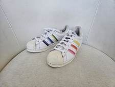 Adidas GW2415 SUPERSTAR PRIDE Sneaker weiß- gebraucht