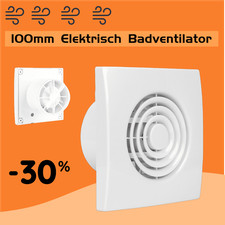 Elektrisch Badlüfter Ø100mm