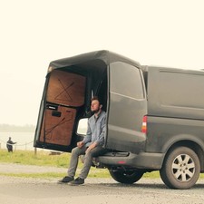 T5 Heck Scheunentor Markise