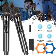 2x kabellos Mikrofon