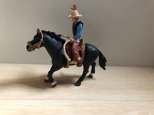 Schleich cowboy mit pferd - schleich,