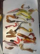 20 Stück Wobbler Und Gummifise Zander Hecht Barsch Angeln Kunstköder gemischt