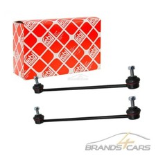 2x FEBI BILSTEIN KOPPELSTANGE PENDELSTÜTZE VORNE FÜR PEUGEOT 1007 206 CC + 98-