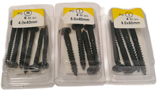 HSI Zierkopfschrauben schwarz