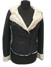 Zara Kunstleder Biker Jacke
