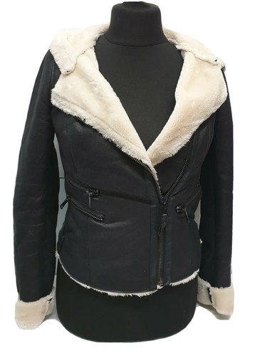 Zara kunstleder biker jacke - biker,