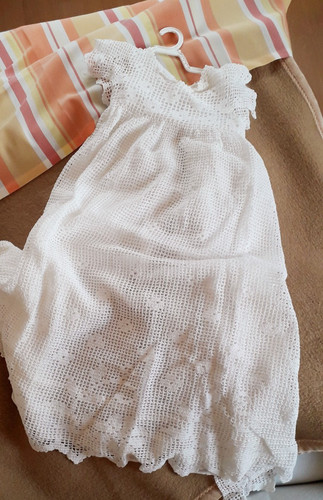 Edles taufkleid weiß - taufkleid,