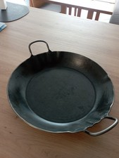 geschmiedete Eisenpfanne -handgefertigtes Unikat- 30/22 cm Durchmesser