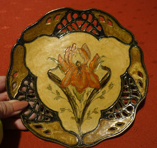 Wandteller aus Messing mit