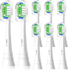 Ersatzbürsten Kompatibel mit Philips Sonicare Elektrische Zahnbürste, Aufsätze P