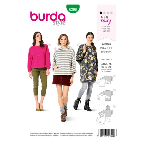 Burda style schnittmuster - schnittmuster, nr