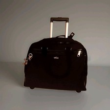 Kipling Aktentrolley mit Teleskop Griff In Schwarz & große Gummirollen