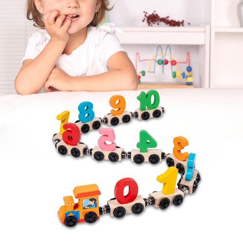 Magnetisches zahlenzug set aus - zahlenzug-set,