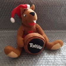 Toffifee Weihnachts Eichhörnchen mit Nuss Reklame Plüsch Kuscheltier RAR